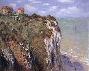 Claude Monet The Cliff at Dieppe oil painting reproduction